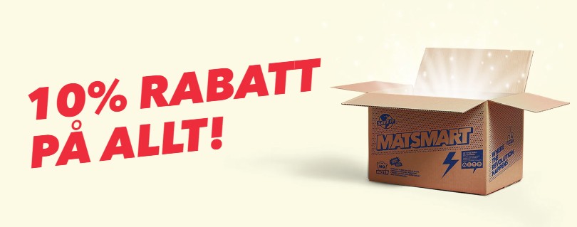 10% Rabatt På Allt Hos Matsmart