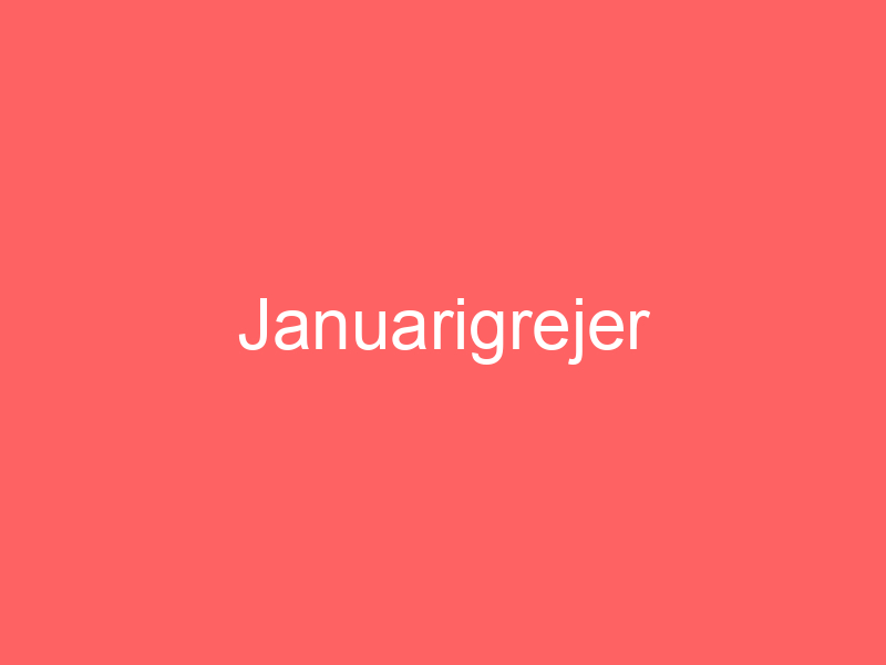 Januarigrejer