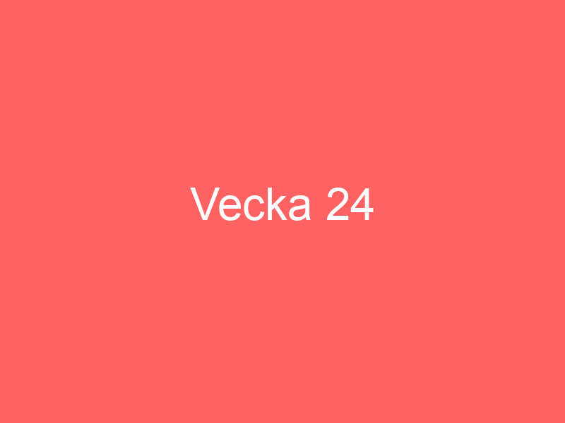 Vecka 24