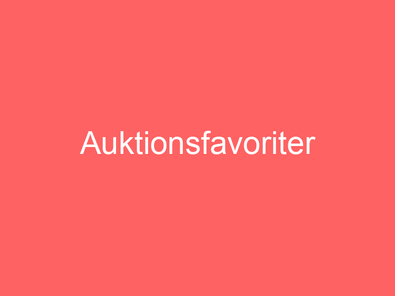 Auktionsfavoriter