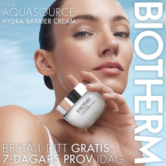 Gratisprov av biotherm aquasource hydra barrier cream