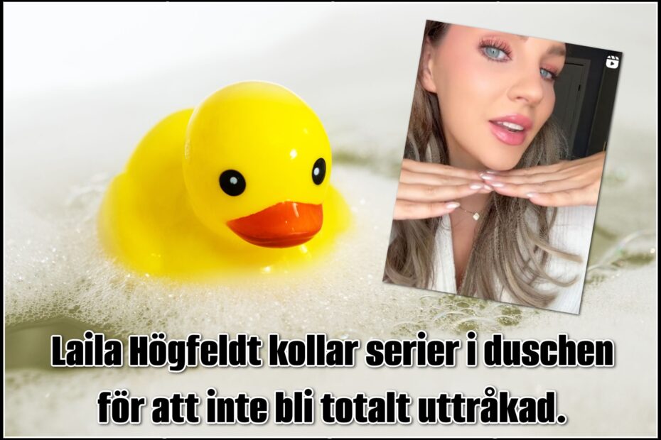 Hur kollar man serier i duschen?