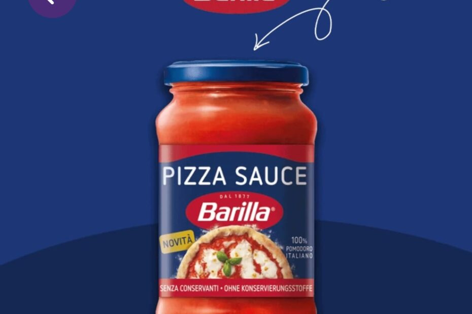 Gratis barilla pizzasås