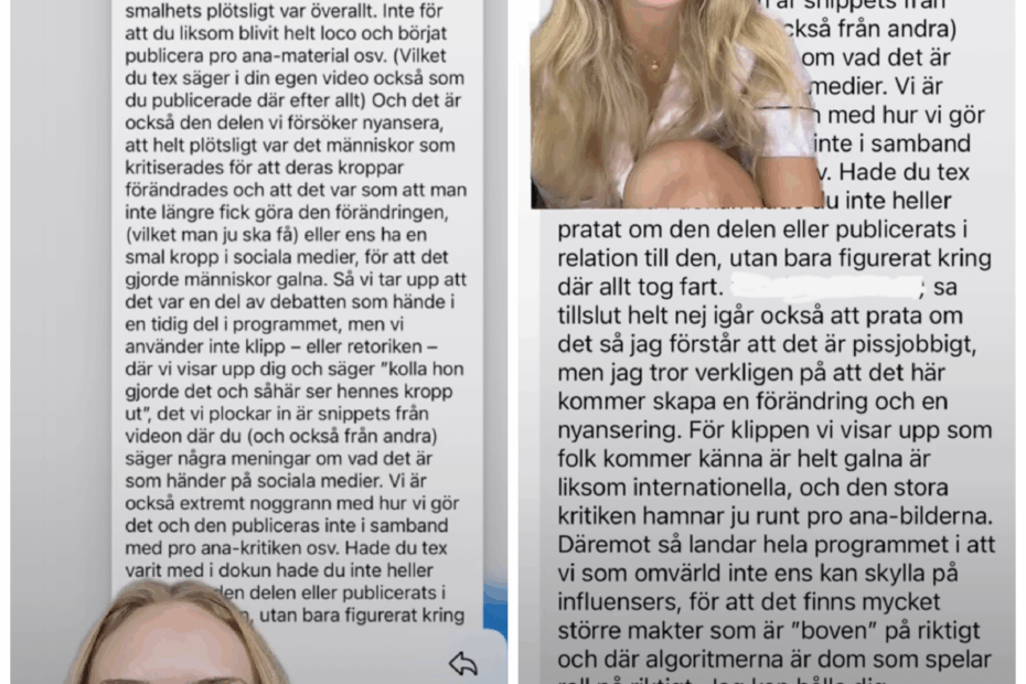 Tilda törnqvists kritik mot ”smalast vinner”