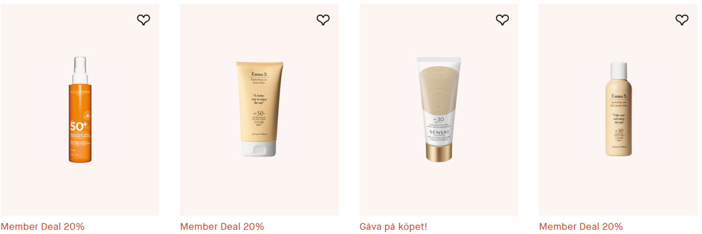 Var rädd om din hy, använd solskydd