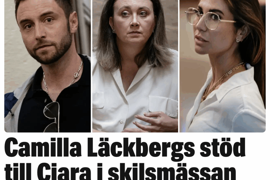Camilla läckbergs stöd till ciara janson