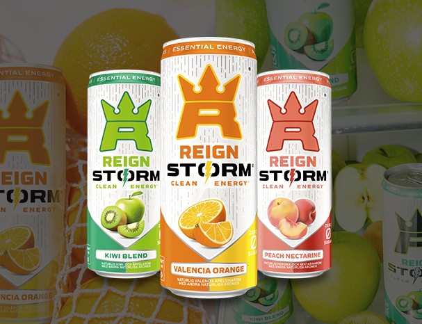 Få en gratis reign storm energidryck